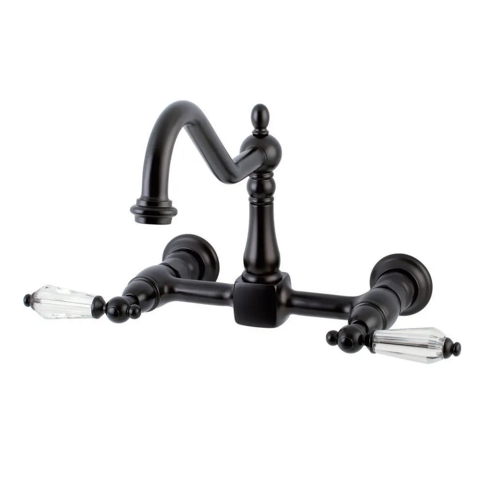 Wilshire Wall Mount Bridge Kitchen Faucet