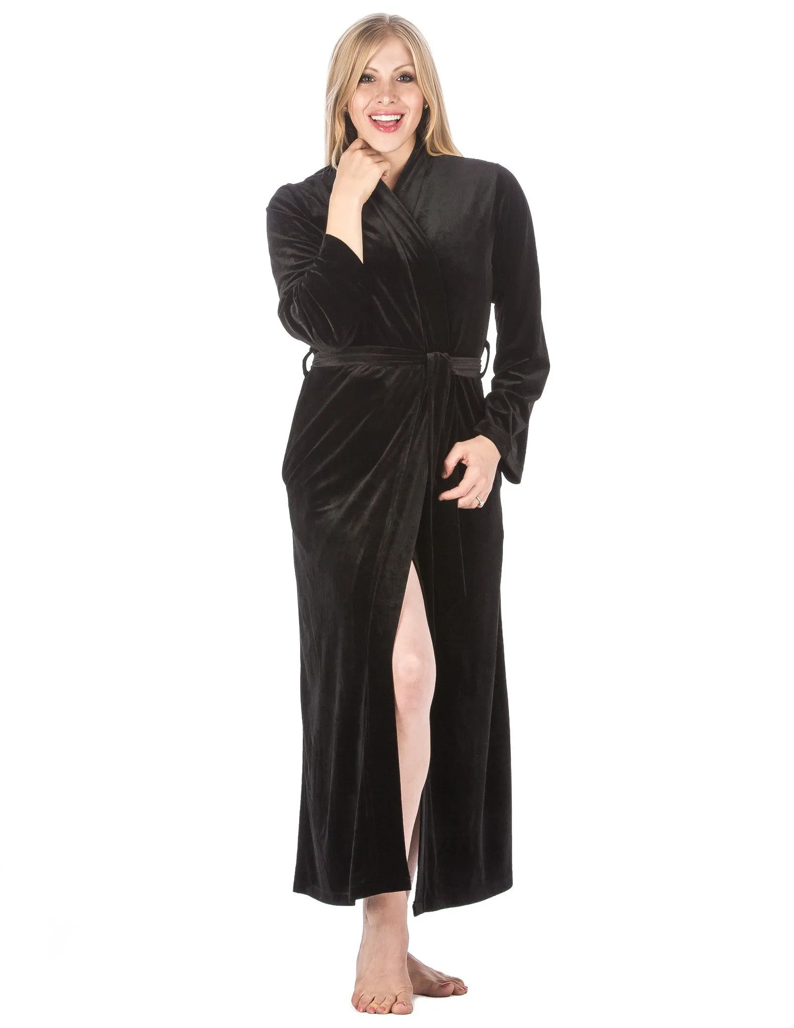 Women's Royal Velvet Robe